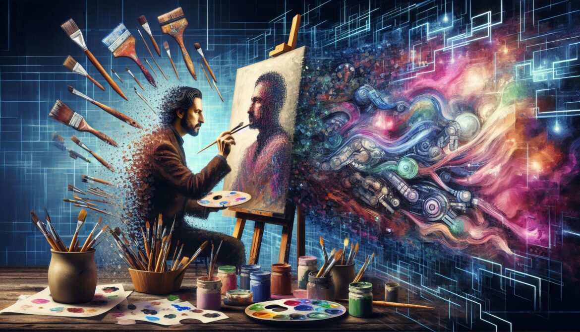 The AI Canvas: Artistic Alchemy in the Digital Age